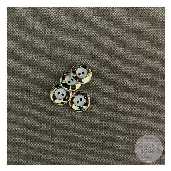 Arany szél, fehér közép