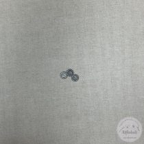 Díszített alumínium gomb (g95)