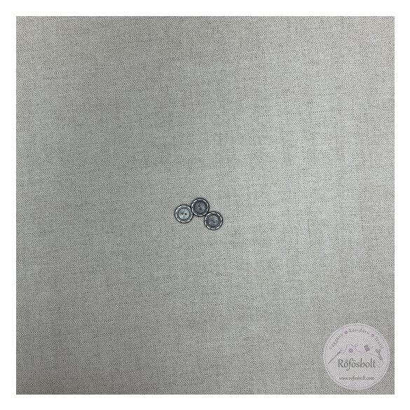 Díszített alumínium gomb (g95)