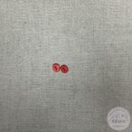 Fáradt piros, színe nem sima, két lyukú