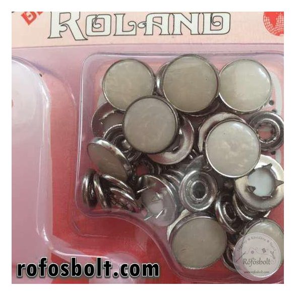 Koh-i-Noor Decor Roland: gyöngyházfényű fémpatent beütő eszközzel (12.6mm)