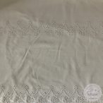 Fehér, azsúros, békebeli függöny