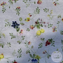   Impregnált viaszos vászon: fehér alapon gyümölcsválogatás