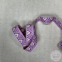 Indián motívum sárga-lila