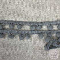 Pompon szalag: iszap szürke