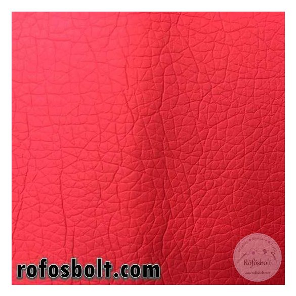 Piros textilbőr (Kaiman32) 140 cm széles