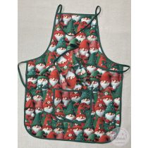   Manósereg kötényen és főzőkesztyűn (zöld ferdepánttal)