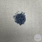 Hengeres kásagyöngy elefánt szürke