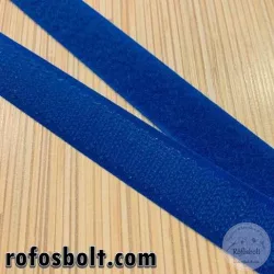 Királykék varrható tépőzár, 2 cm széles