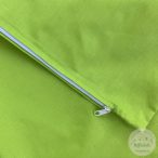 Kispárna huzat: kivi zöld