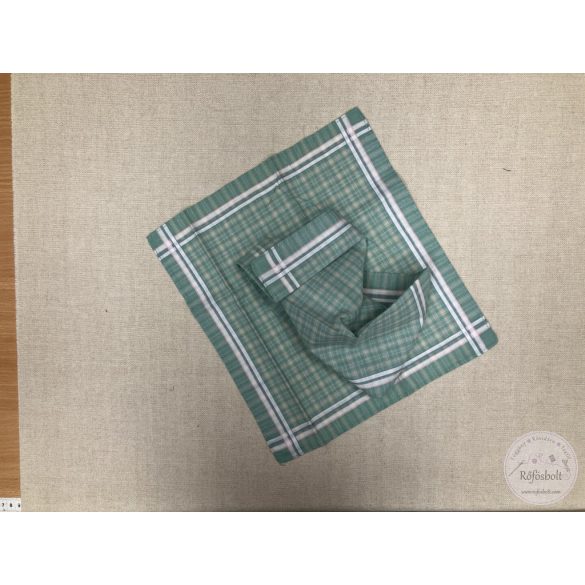 Kockás, női zsebkendő (123)