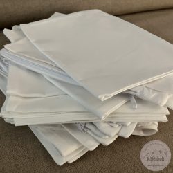 Kispárna huzat, fehér