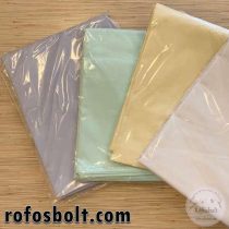 Készre varrt lepedő TÖBB MÉRETBEN (100% pamut): fehér