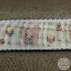 Keresztszemes alap maci, labdák