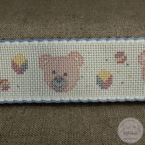 Keresztszemes alap maci, labdák