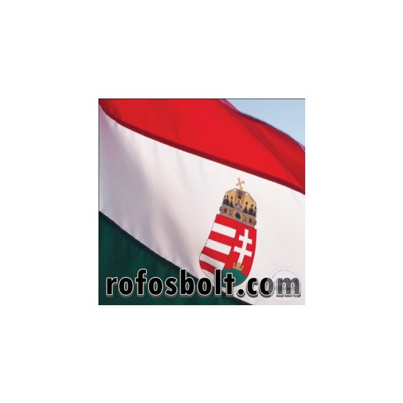 Magyar zászló címerrel több méretben