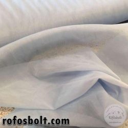 Halványkék elasztikus fátyol tüll 300 cm széles (ME1630)