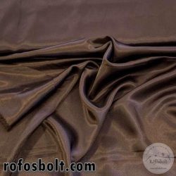 Étcsokibarna sima szatén (ME2961)