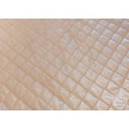 Világos drapp, steppelt, acetát kabátbélés (ME2998)