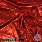 Piros fényes elasztikus lamé (ME3336)