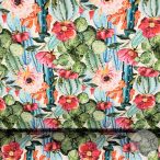 Kaktusz virágai, vízálló szövet (ME3884)