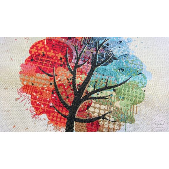 Négy évszak színes fa panel 47×47 cm-es (ME3959)
