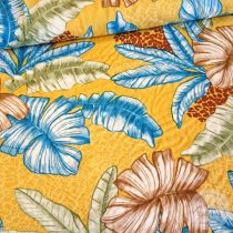 Kék, barna pálmaleveles flokon (ME4537)