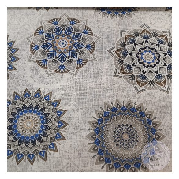 Hanna Kék mandalás dekortextil (ME4657)