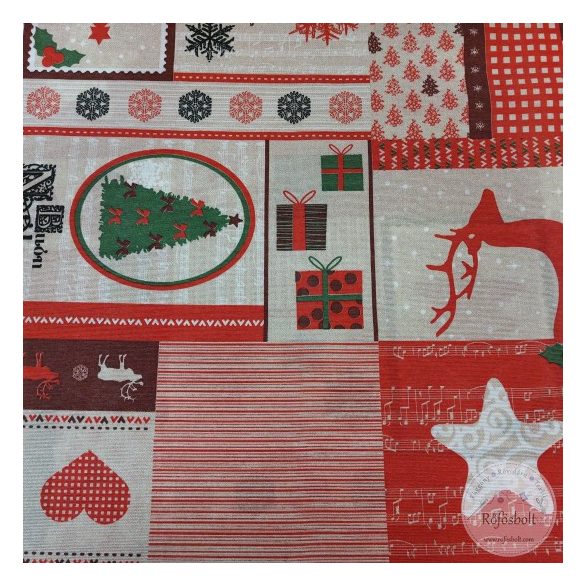 Buon Natale, karácsonyi dekortextil (ME4880)