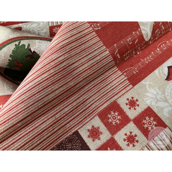 Bulón Natale karácsonyi dekortextil (ME4880)