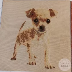 Cuki Chiwawa,  47×47 cm párna panel (ME4971)