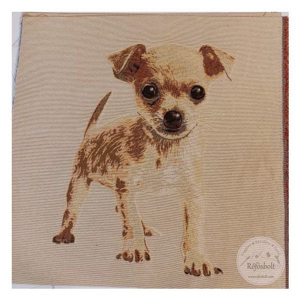 Cuki Chiwawa,  47×47 cm párna panel (ME4971)