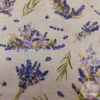    0,95 m EGYBEN KÉRHETŐ party: Levendula ágak, levendulás csokrok vízlepergető szövet (ME5046)