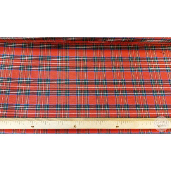 Skótkockás szövött dekortextil (ME5180)