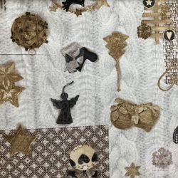   1,2 m EGYBEN KÉRHETŐ eckü-barna-arany hangulat (ME5195) loneta