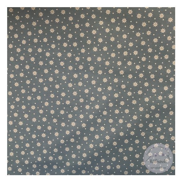 Puha alapon kicsi, fehér vitorlás kormány