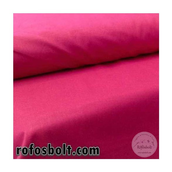 Pamutvászon: magenta rózsaszín egyszínű 1346 (ME539)