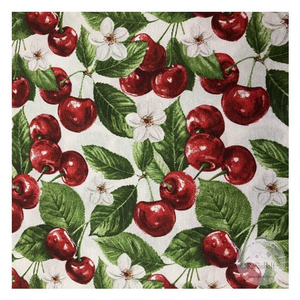 Ropogós cseresznye, dekortextil (ME5474)