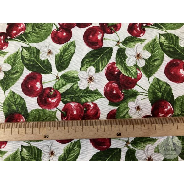Ropogós cseresznye, dekortextil (ME5474)