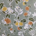   Prémium minőségű, mentazöld alapon citrusfélék 140 cm (ME5483)