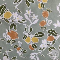   Prémium minőségű, mentazöld alapon citrusfélék 140 cm (ME5483)