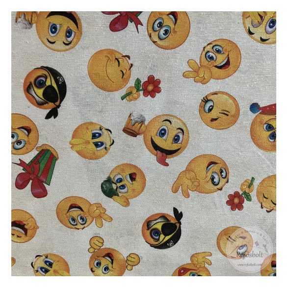 Smile face, dekor textil (ME5538)