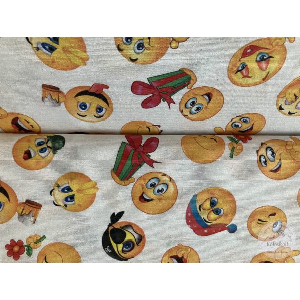 Smile face, dekor textil (ME5538)