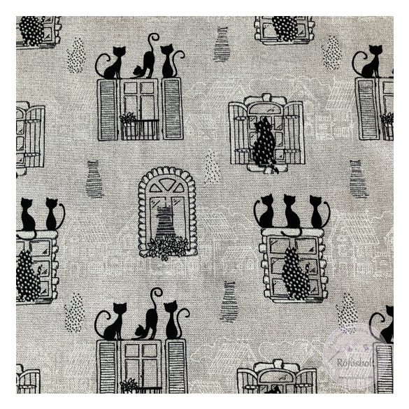 Macska élet, dekor textil (ME5539)