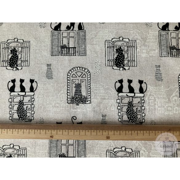 Macska élet, dekor textil (ME5539)