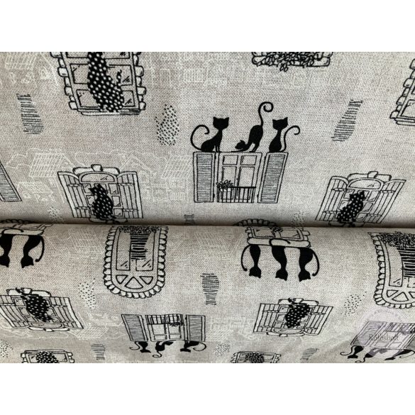 Macska élet, dekor textil (ME5539)