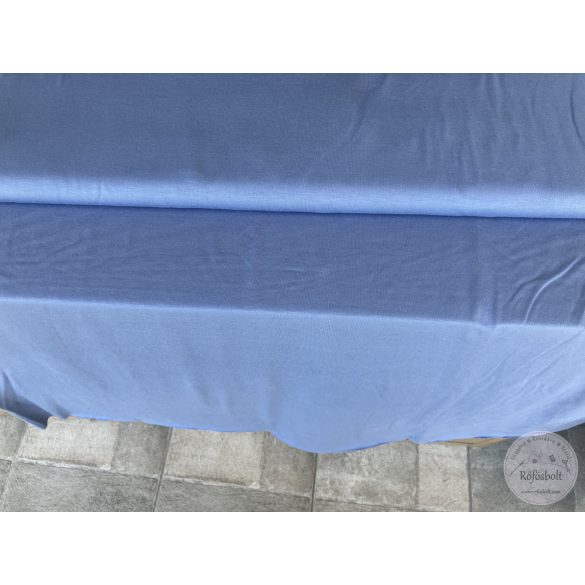 Acélkék pamutjersey (ME5610) 
