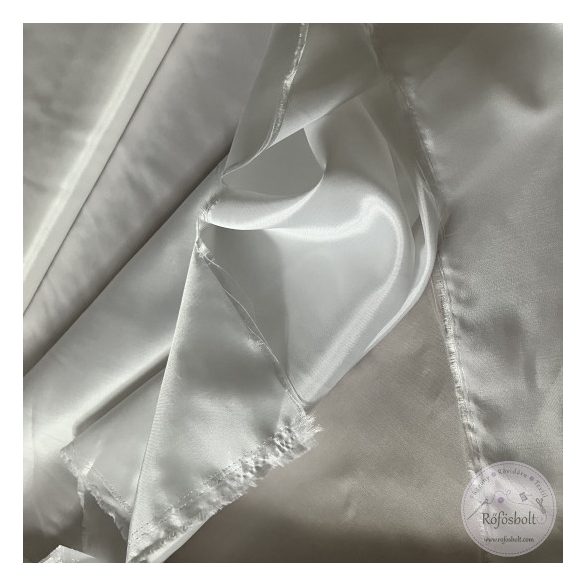 Acetát bélés: fehér (ME5618)