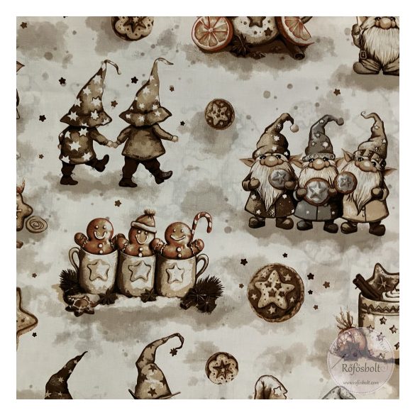 Manók Karácsonya, 160 cm pamutvászon (ME5688)