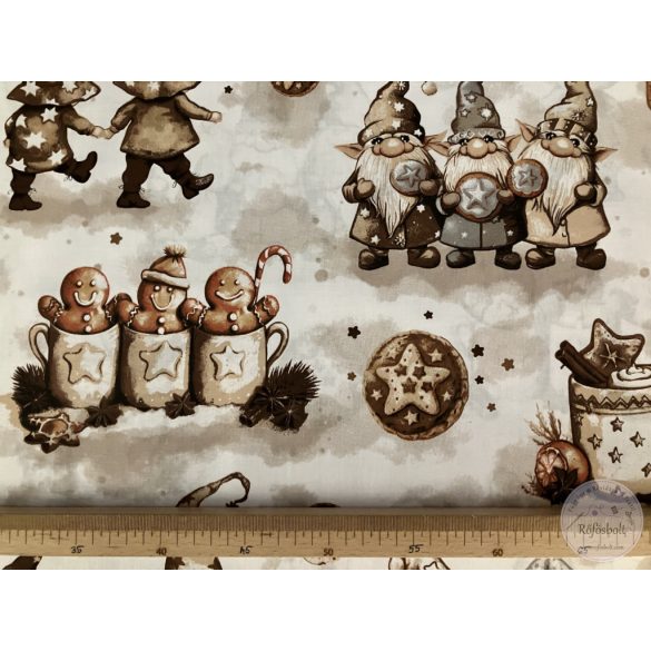 Manók Karácsonya, 160 cm pamutvászon (ME5688)